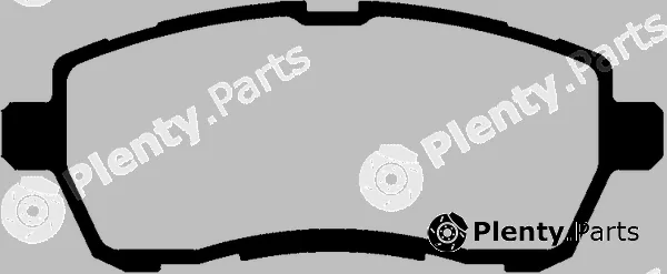 Abtex PLU1362 — Brake Pad Set, disc brake