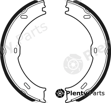 Abtex ABS4153 — Brake Shoe Set