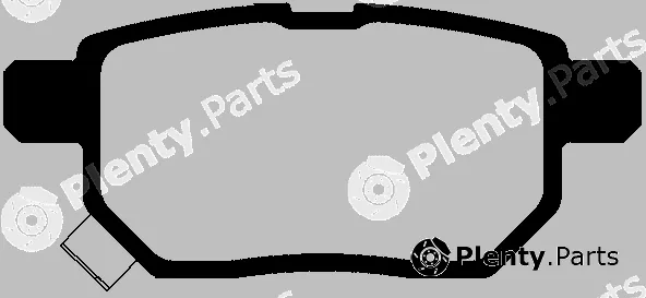Abtex PLU1336 — Brake Pad Set, disc brake