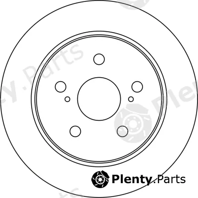 Abtex BD2141S — Brake Disc