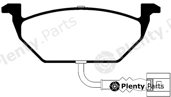 Abtex PLU3757 — Brake Pad Set, disc brake