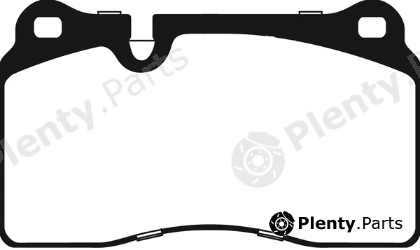 Abtex PLU2232 — Brake Pad Set, disc brake