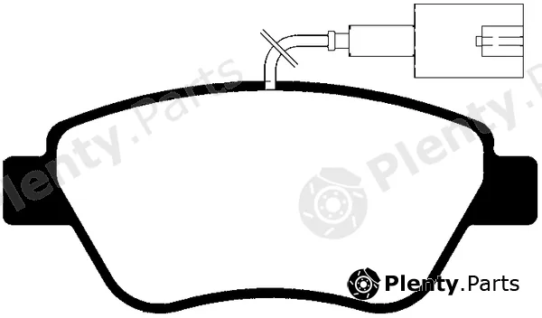 Abtex PLU3753 — Brake Pad Set, disc brake