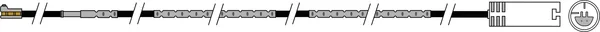 Abtex AWL287 — Warning Contact, brake pad wear