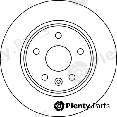 Abtex BD1956S — Brake Disc