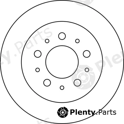 Abtex BD1367S — Brake Disc