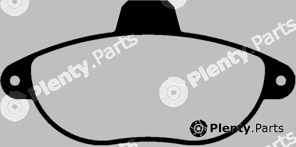 Abtex PLU1002 — Brake Pad Set, disc brake