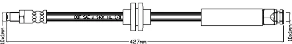 Abtex ABH1096 — Brake Hose
