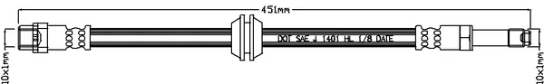 Abtex ABH1011 — Brake Hose