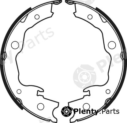 Abtex ABS4146 — Brake Shoe Set