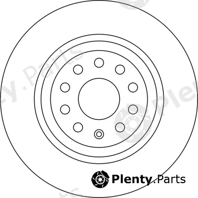 Abtex BD1313V — Brake Disc