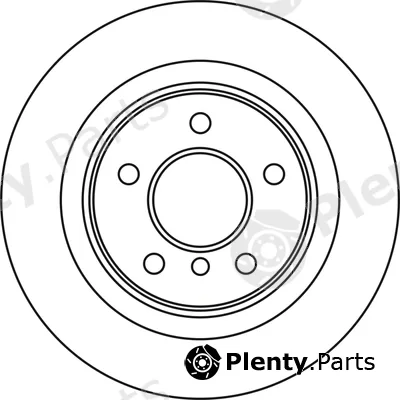 Abtex BD2006S — Brake Disc