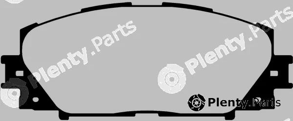 Abtex PLU2102 — Brake Pad Set, disc brake