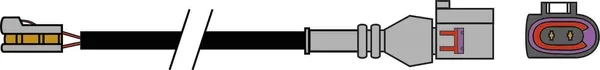 Abtex AWL288 — Warning Contact, brake pad wear