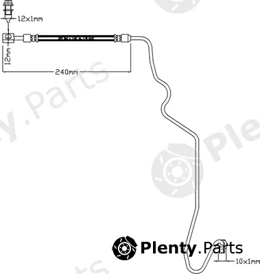 Abtex ABH1156R — Brake Hose