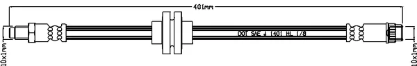 Abtex ABH1261 — Brake Hose