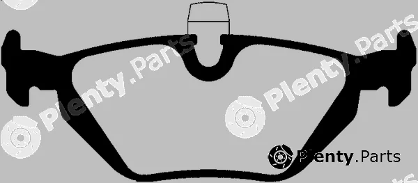 Abtex PLU3635 — Brake Pad Set, disc brake