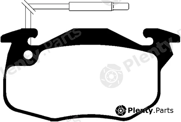 Abtex PLU393 — Brake Pad Set, disc brake