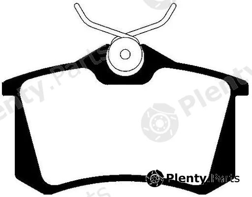 Abtex PLU3676 — Brake Pad Set, disc brake