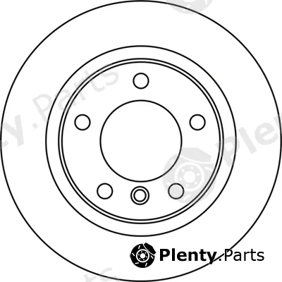 Abtex BD1854S — Brake Disc