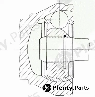 Löbro 302461 — Joint Kit, drive shaft