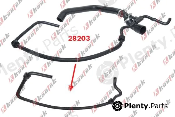 Kautek VW-RH073 — Radiator Hose