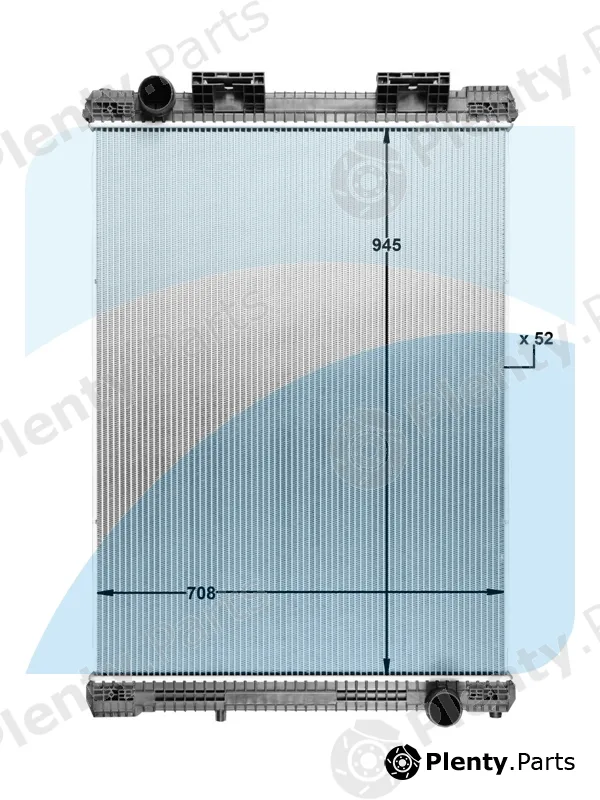 Highway Automotive 11031902 — Radiator, engine cooling