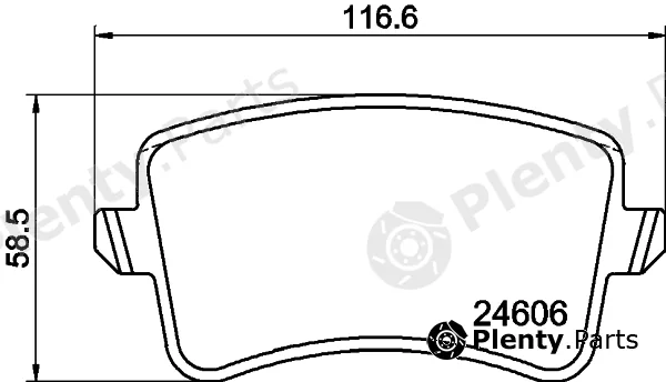 MINTEX Racing MDB2929FR — Brake Pad Set, disc brake Fast Road