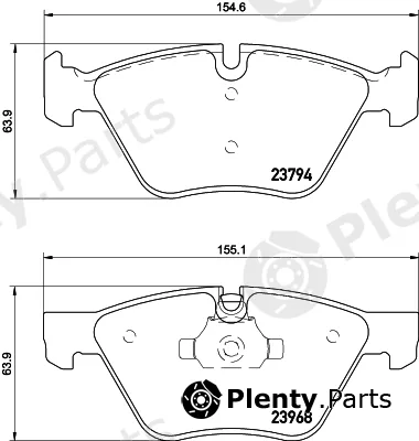 MINTEX Racing MDB2692FR — Brake Pad Set, disc brake Fast Road