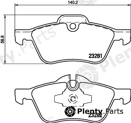 MINTEX Racing MDB2162FR — Brake Pad Set, disc brake Fast Road