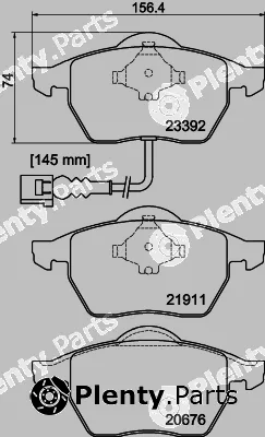 MINTEX Racing MDB2041FR — Brake Pad Set, disc brake Fast Road