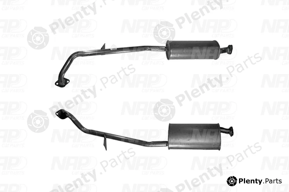 NAP carPARTS CAF10412 — Exhaust Pipe