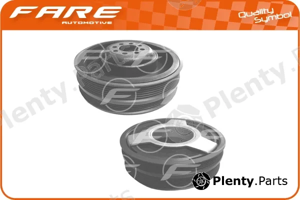Fare-Co 4257 — Belt Pulley, crankshaft