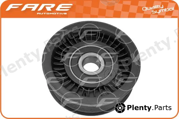 Fare-Co 33523 — Deflection/Guide Pulley, V-ribbed belt