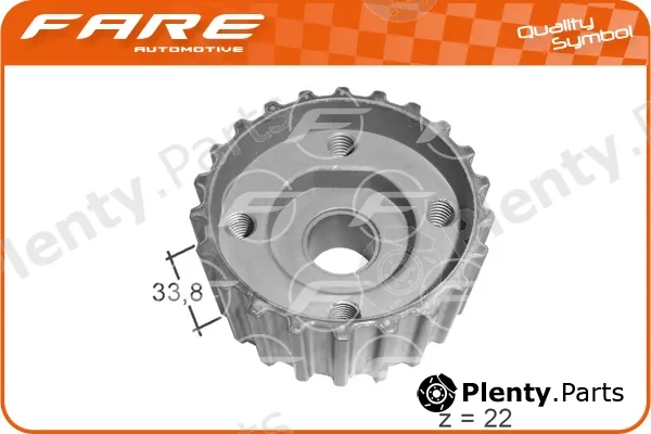 Fare-Co 10572 — Sprocket, crankshaft