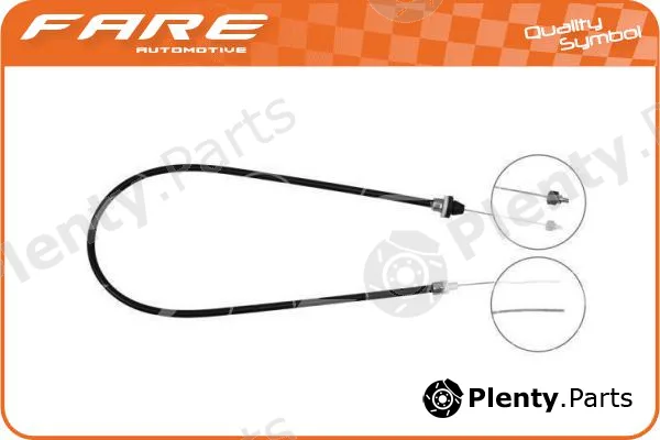 Fare-Co 25881 — Accelerator Cable