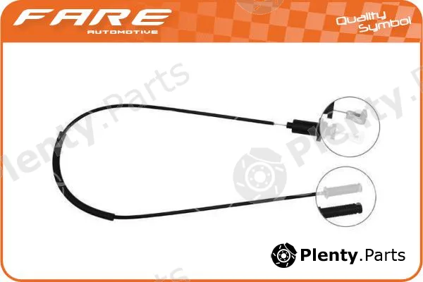 Fare-Co 25599 — Accelerator Cable