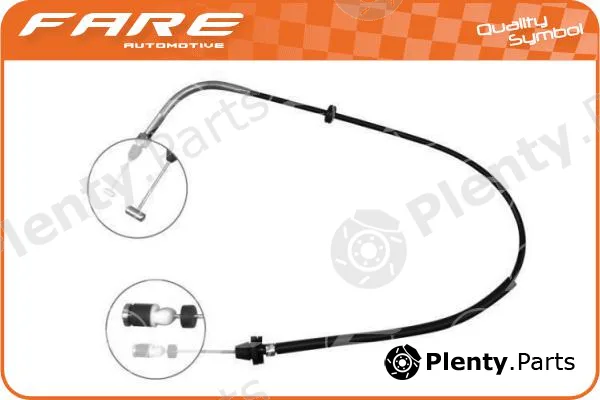 Fare-Co 31030 — Accelerator Cable