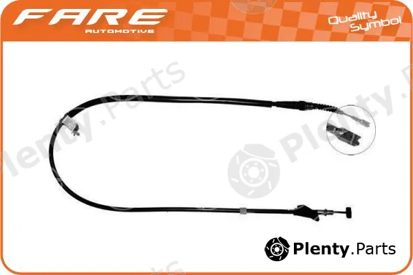 Fare-Co 18982 — Cable Pull, parking brake