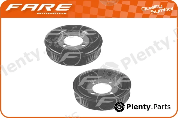 Fare-Co 2998 — Belt Pulley, crankshaft