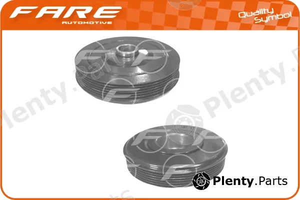 Fare-Co 2958 — Belt Pulley, crankshaft