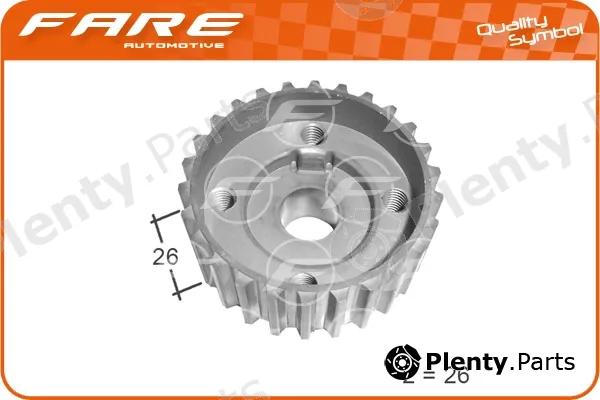 Fare-Co 10792 — Sprocket, crankshaft