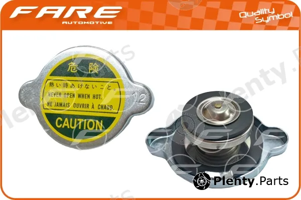 Fare-Co TB180 — Cap, radiator