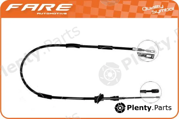 Fare-Co 17717 — Cable Pull, parking brake