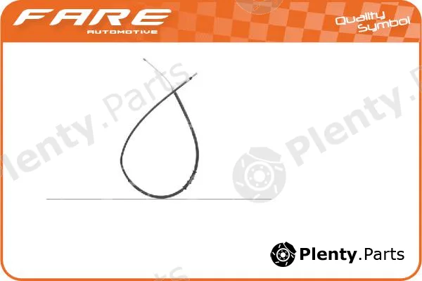Fare-Co 18107 — Cable Pull, parking brake