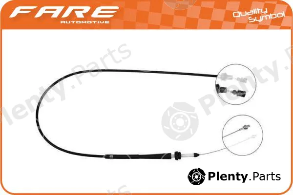 Fare-Co 25990 — Accelerator Cable