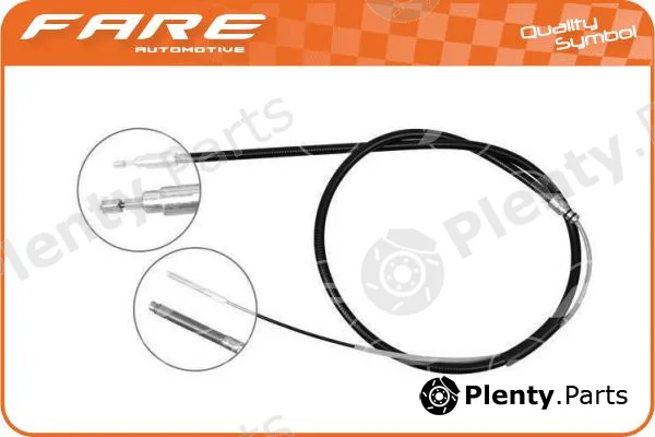 Fare-Co 17591 — Cable Pull, parking brake