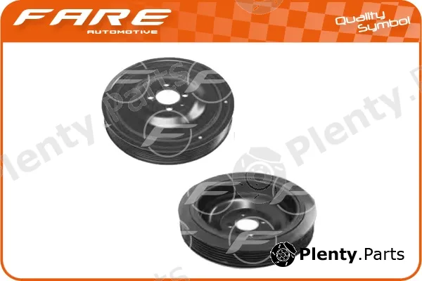 Fare-Co 4928 — Belt Pulley, crankshaft
