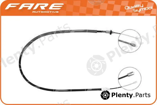 Fare-Co 17622 — Cable Pull, parking brake
