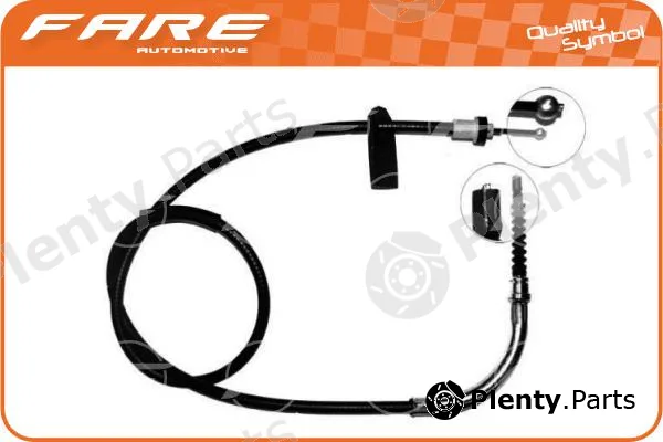 Fare-Co 17639 — Cable Pull, parking brake